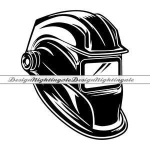 Schweißermaske SVG, Schweißerhelm SVG, Schweißer SVG, Schweißer Maske Clipart, Dateien für Cricut, Schnittdateien für Silhouette, Dxf, Png, Vektor