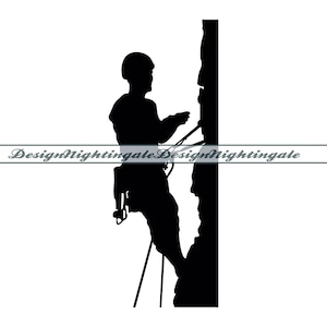 Climbing SVG, Rock Climbing SVG, Mountain Climbing SVG, Climber Svg, Clipart, Files For Cricut, Cut Files For Silhouette, Dxf,Png,Eps,Vector