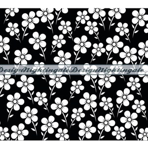 Tooled Leather #18 SVG, Western Tooled Leather SVG, Seamless Pattern, Floral Vines, Swirls Swoosh Scroll PNG, Peekaboo Tumbler, Cricut, Cut