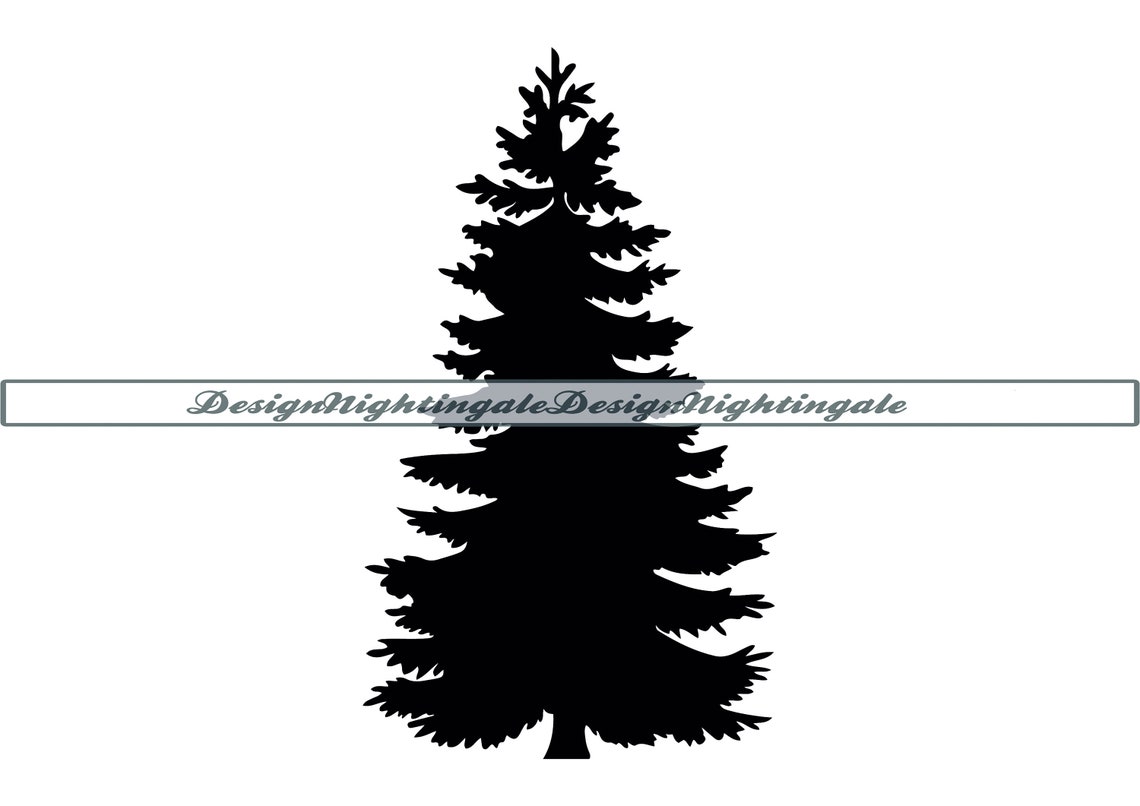 Fir Tree SVG Tree Svg Fir Tree Clipart Fir Tree Files for - Etsy