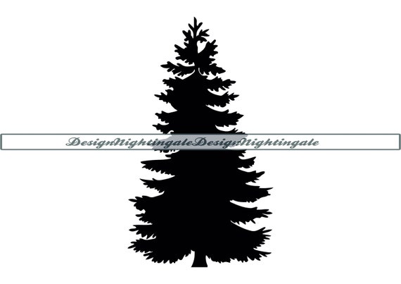 Fir Tree SVG Tree Svg Fir Tree Clipart Fir Tree Files for - Etsy