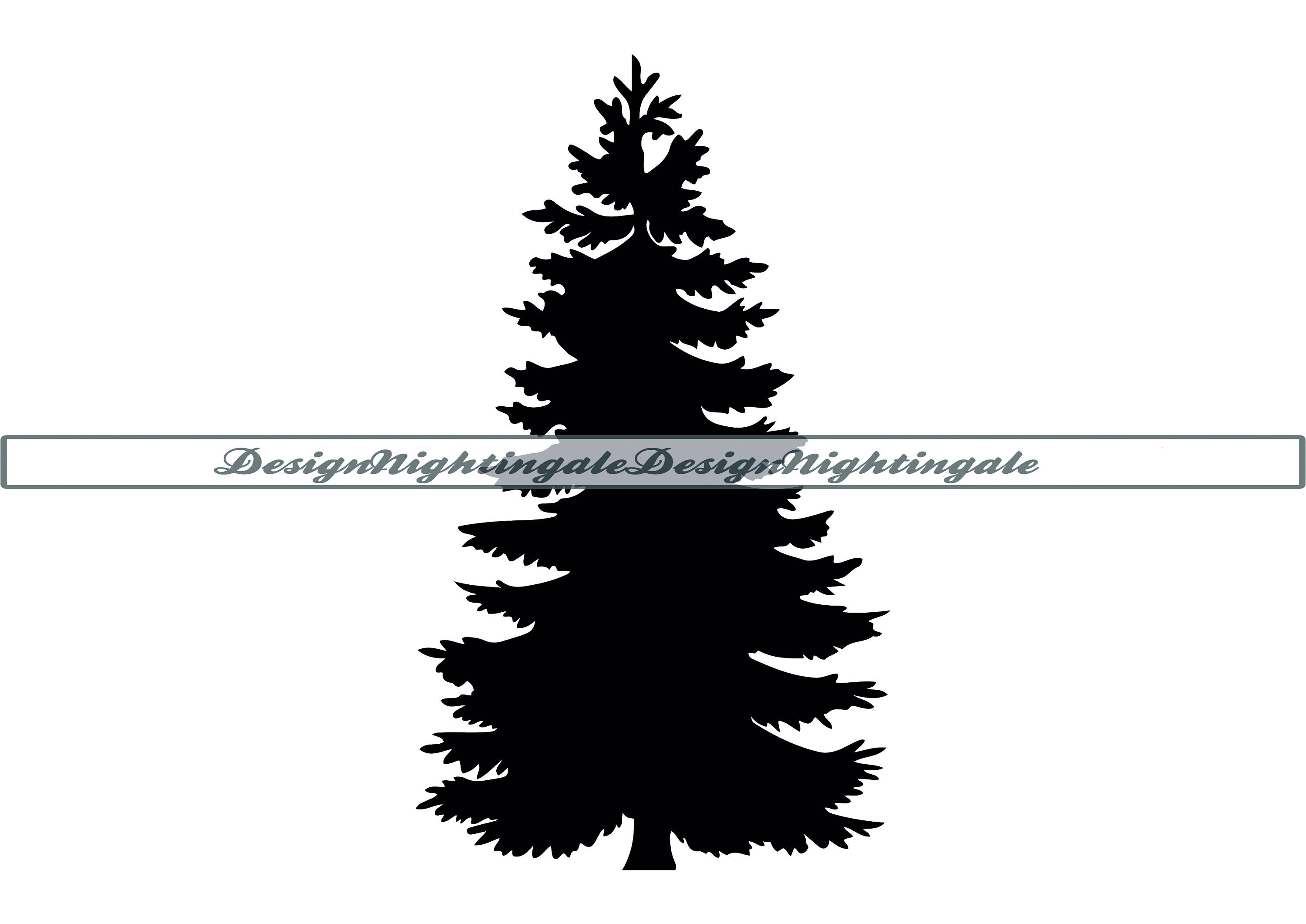 Fir Tree SVG Tree Svg Fir Tree Clipart Fir Tree Files for - Etsy UK