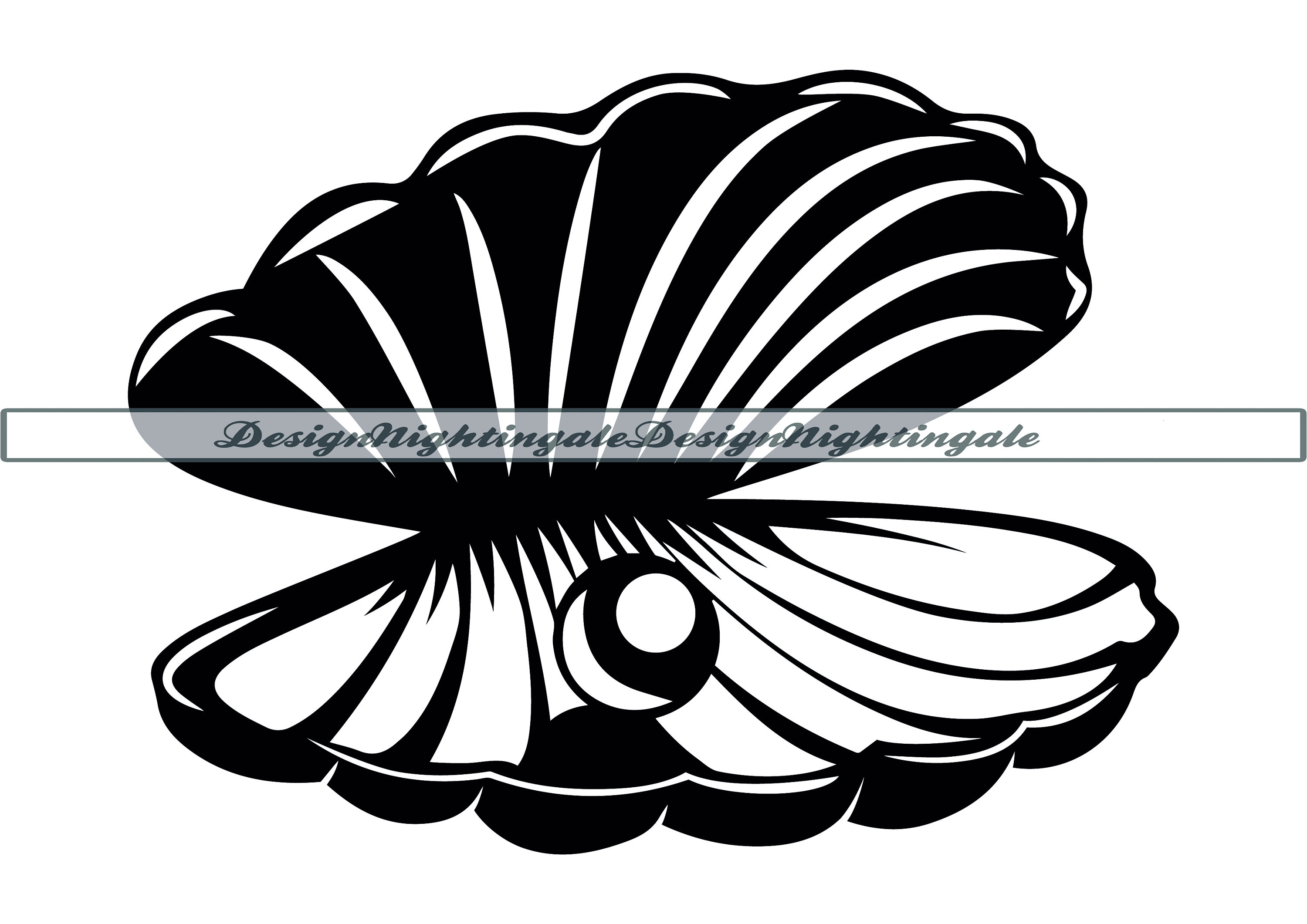 SVG, Pearl Svg, Aka Pearls Svg, Black Pearl Svg, Clam Shell Svg ...