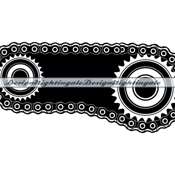 Roller Chain SVG, Bicycle Svg, Mechanic Svg, Roller Chain Clipart, Roller Chain SVG Files, Roller Chain Cut Files, Dxf, PNG, Eps, Vector