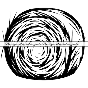Hay Bale #3 SVG, Hay SVG, Straw SVG, Farming Svg, Hay Clipart, Hay Files For Cricut, Hay Cut Files For Silhouette, Dxf, Png, Eps, Hay Vector