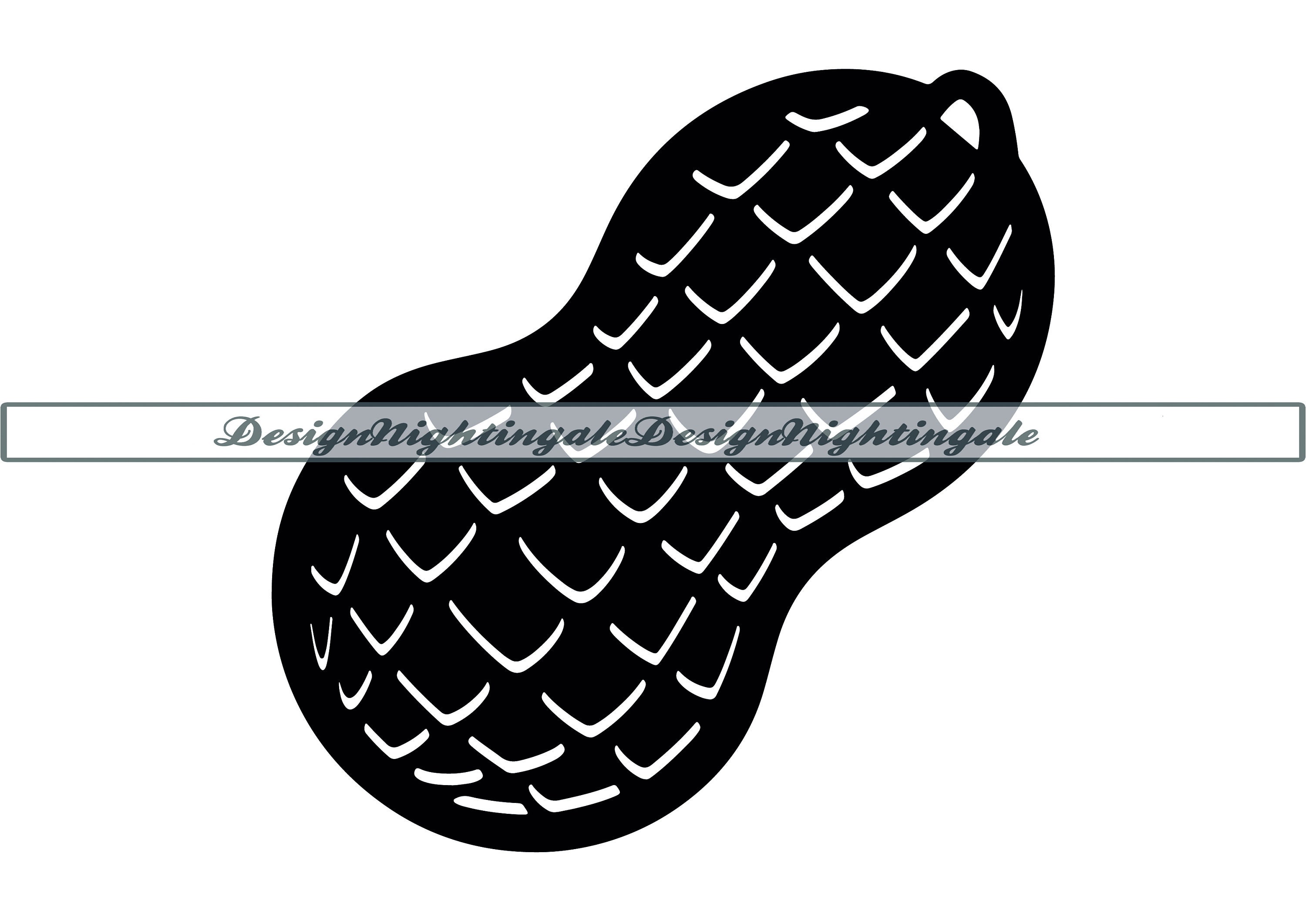 Peanut SVG Nuts SVG Peanut Clipart Peanut Files for Cricut - Etsy UK