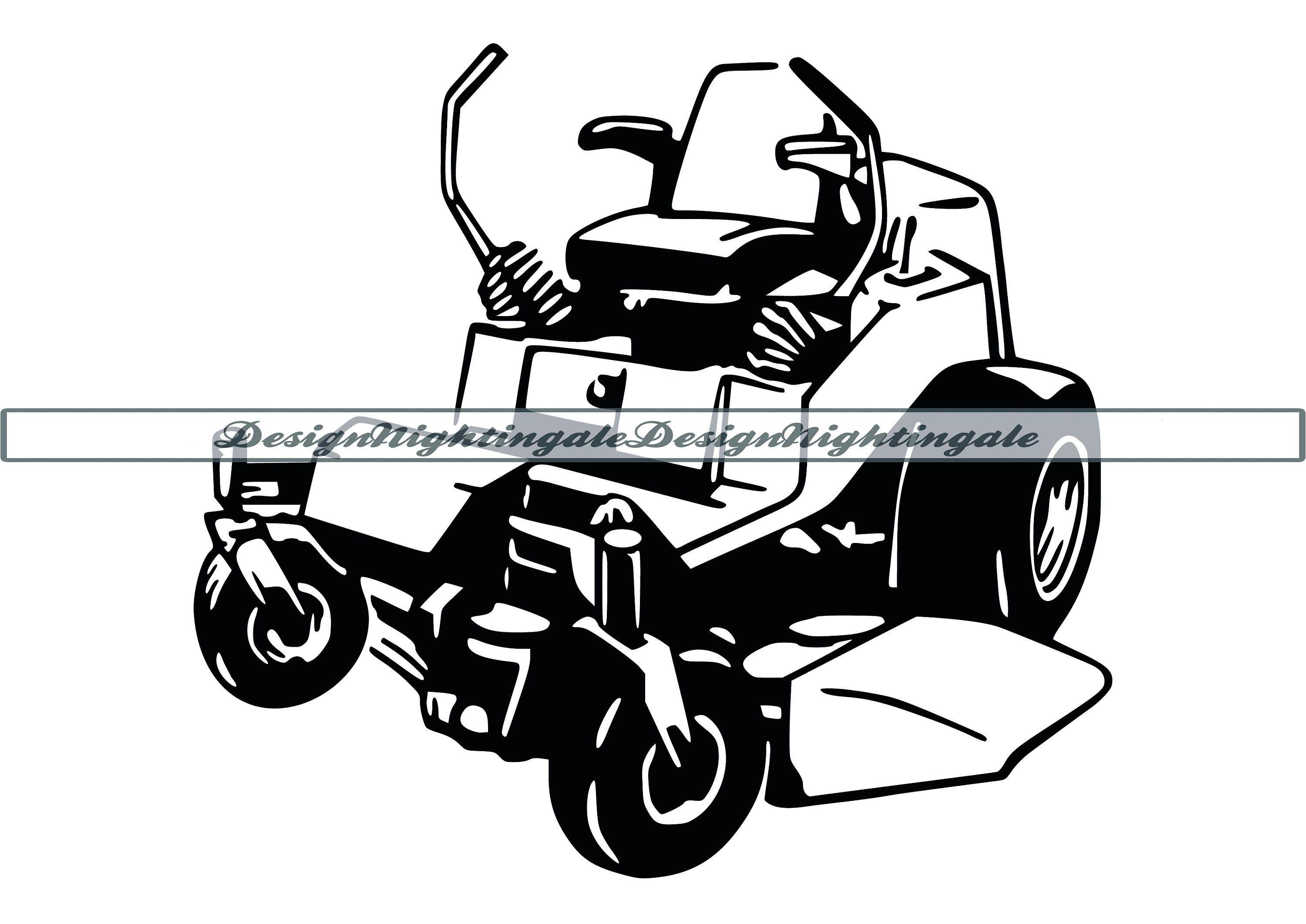 Zero Turn Lawn Mower SVG Lawn Mower SVG Landscaping SVG Lawn