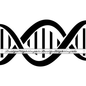 DNA SVG, DNA Symbol Svg, Dna Molecule Svg, Dna Chain Svg, Dna Clipart, Dna Files For Cricut, Dna Cut Files For Silhouette,Dna Dxf,Png,Vector