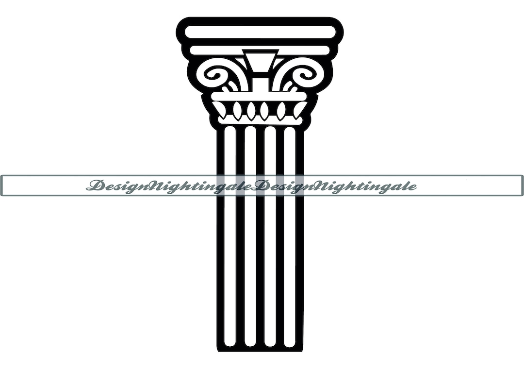 Column #2 SVG, Pillar SVG, Architecture SVG, Column Pillar Clipart ...