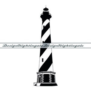 Faro n.° 3 SVG, puerto marítimo SVG, SVG náutico, clipart de faro, archivos de faro para Cricut, archivos de corte para Silhouette, DXF, PNG, Eps, Vector