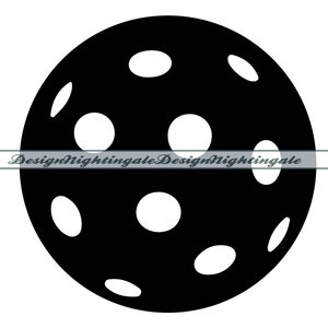 Pickleball SVG, Floorball Svg, Pickle Ball Svg, Clipart Pickleball, File SVG Pickleball, File di taglio Pickleball, Dxf, PNG, Eps, Vettore