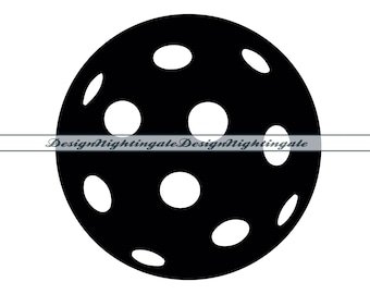 Pickleball gesneden SVG-bestanden, clipartvector (digitale download)