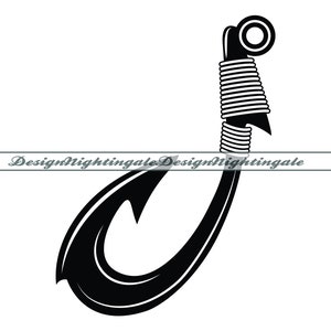 Fish Hook Clipart 