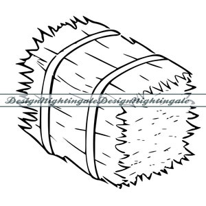 Hay #2 SVG, Haystack Svg, Straw SVG, Farming SVG, Hay Clipart, Hay Files For Cricut, Hay Cut Files For Silhouette, Dxf, Png, Eps, Hay Vector