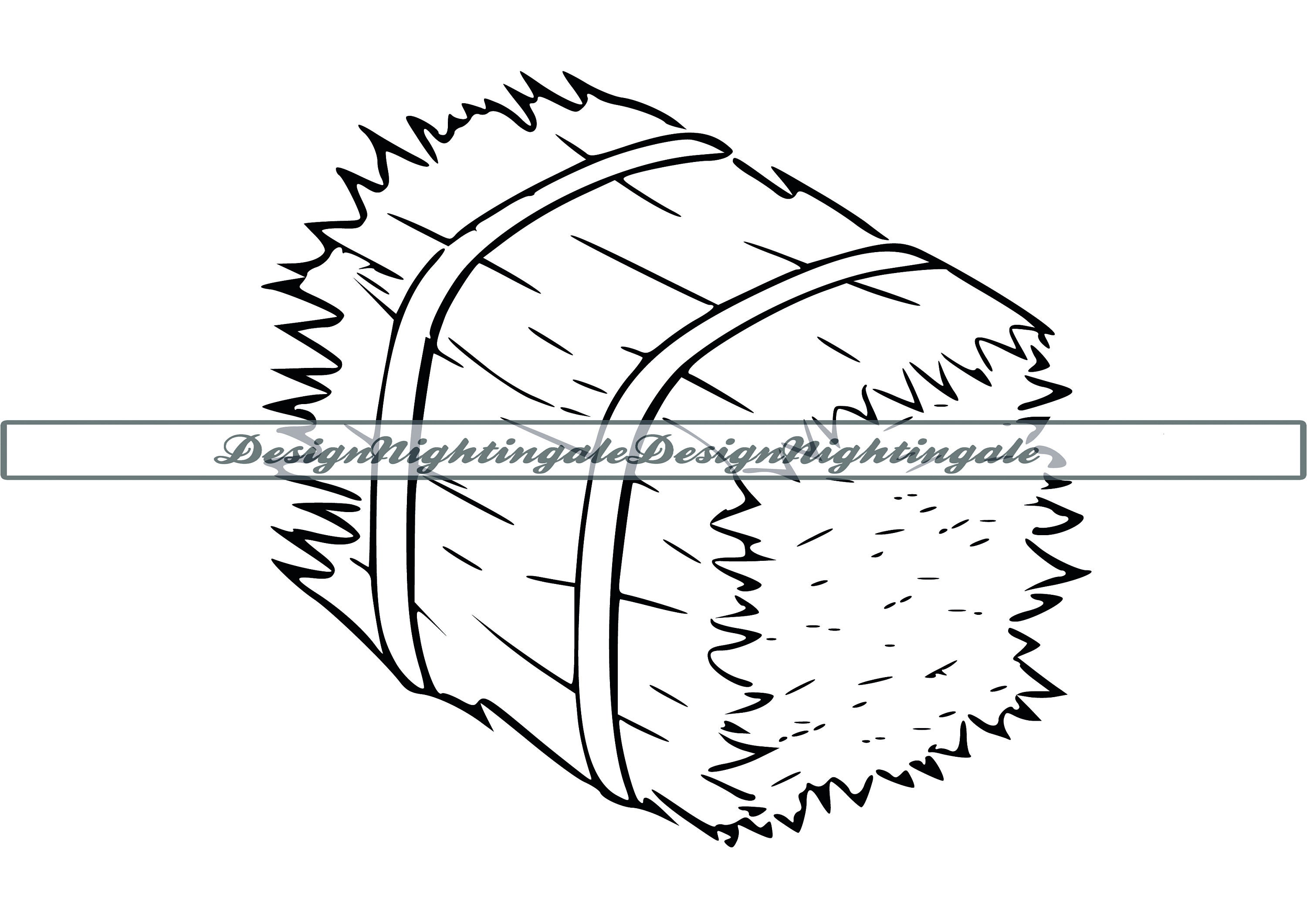 Hay 2 SVG Haystack Svg Straw SVG Farming SVG Hay Clipart Etsy Canada