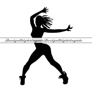 Zumba SVG, Zumba Fitness SVG, Zumba Dance SVG, Zumba Clipart, Zumba Files For Cricut, Zumba Cut Files For Silhouette, Zumba Dxf, Png, Vector