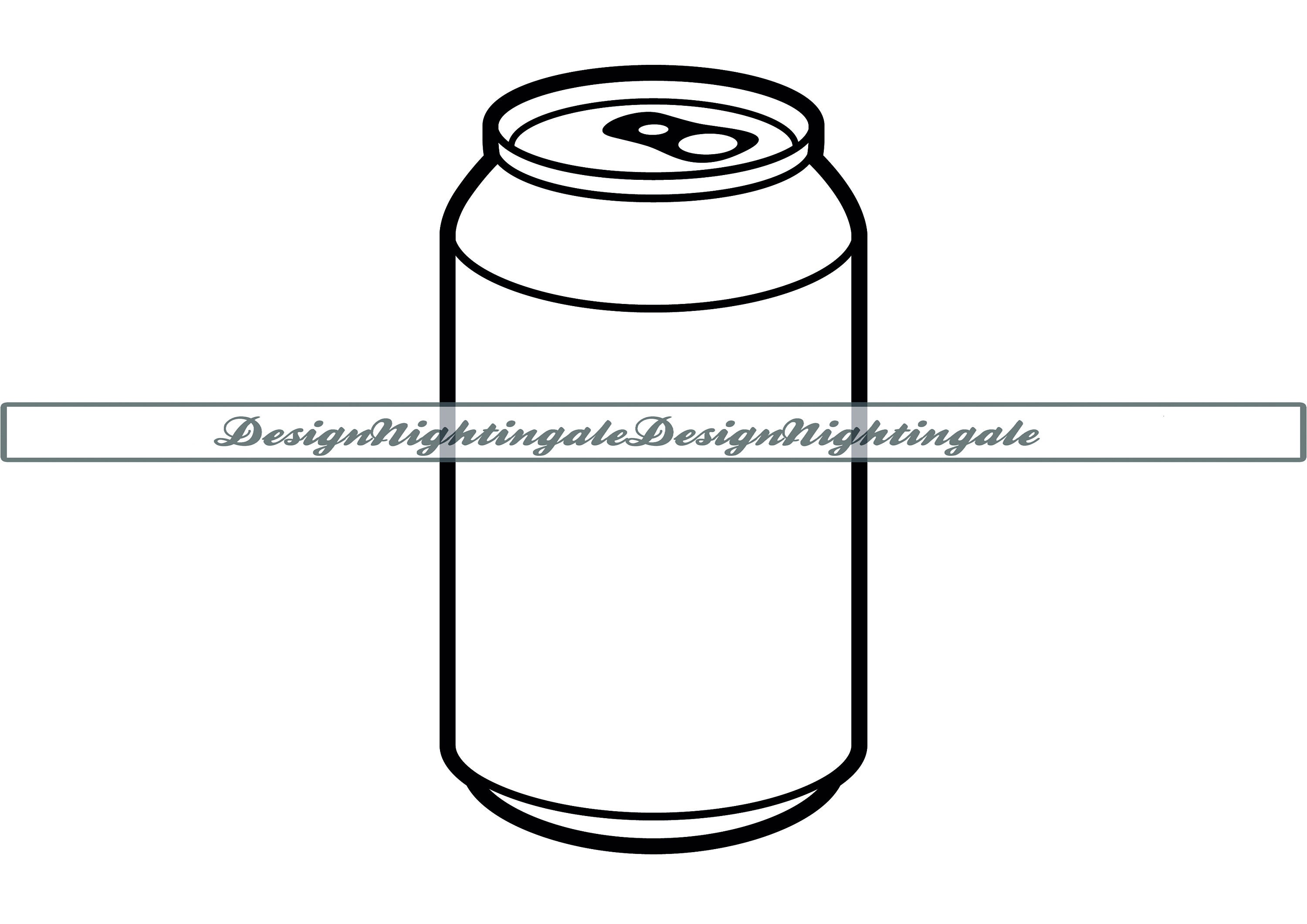 Beer Can Clipart - Etsy