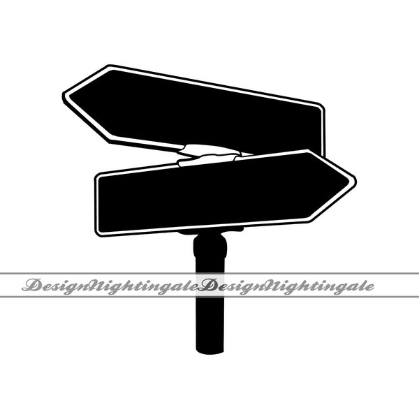 Street Sign #3 SVG, Street Sign Clipart, Street Sign Files For Cricut, Street Sign Cut Files For Silhouette, Dxf, Png, Street Sign Vector