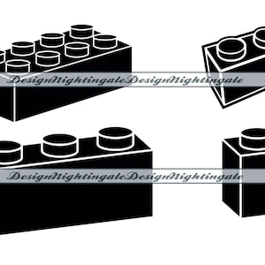Building Blocks SVG, Building Block SVG, Building Blocks Clipart, Files ...