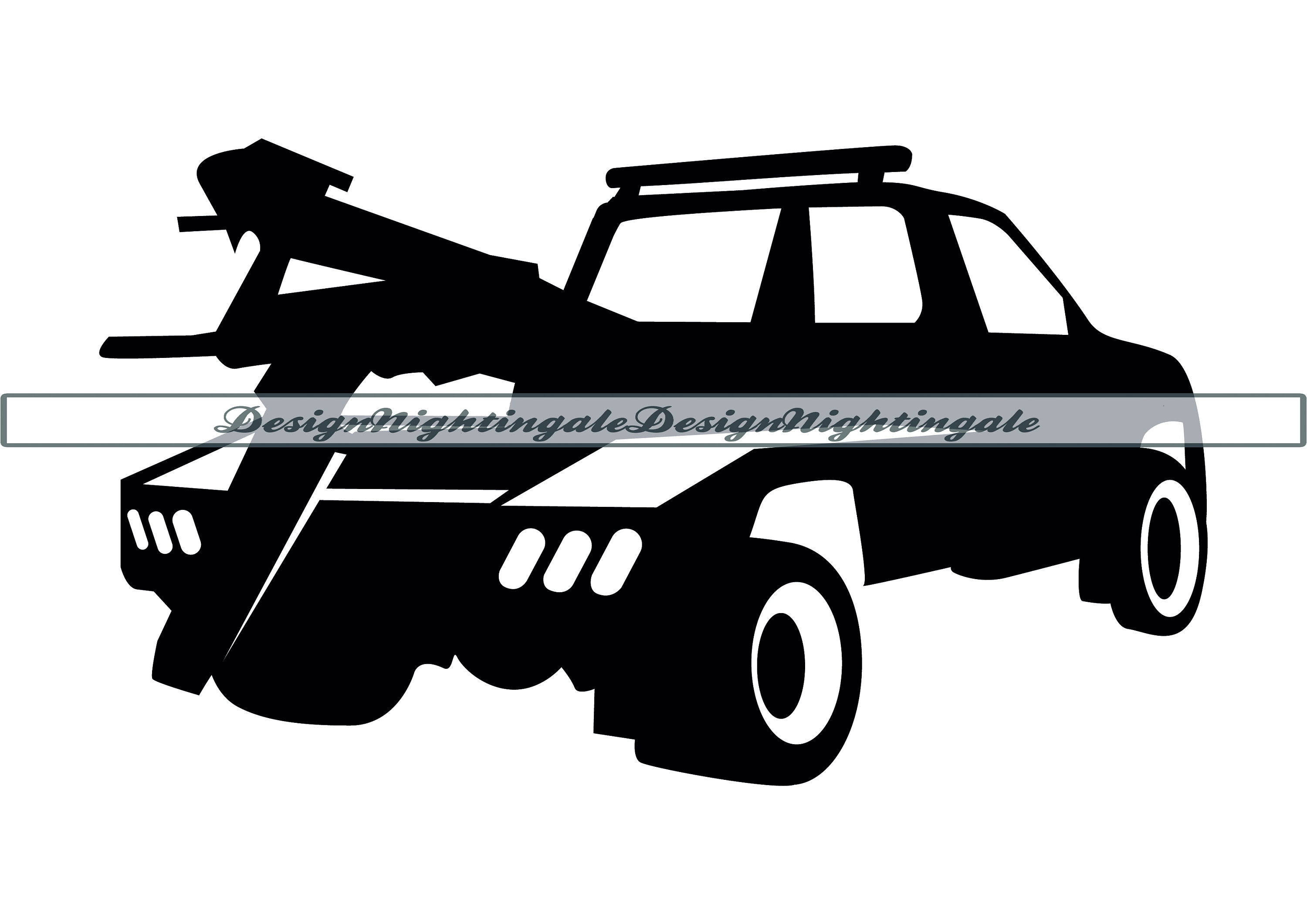 Tow Truck 2 SVG Tow Truck Clipart Tow Truck Files for - Etsy Canada