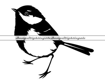 Schitterende Fairywren SVG, vogel clipart, Cricut, silhouetgesneden bestanden (digitale download)