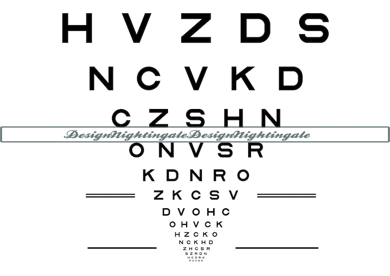 Universal Eye Test Chart 