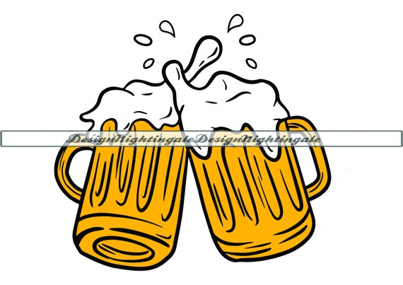 Beer Cheers SVG Beer SVG Celebrate SVG Beer Clipart Beer - Etsy Australia