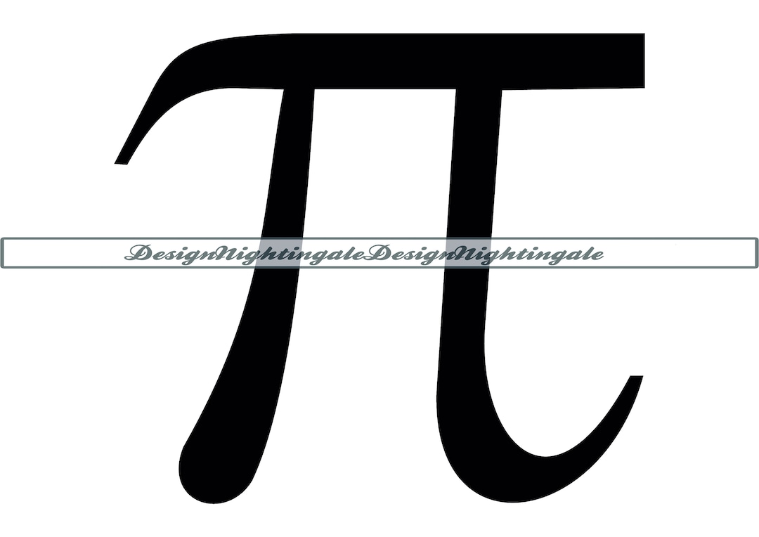 Pi Symbol SVG, Pi Math Symbol SVG, Greek Letter Pi, Pi Symbol Clipart