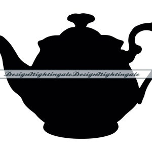 Teapot SVG, Tea Pot SVG, Tea Kettle SVG, Teapot Clipart, Teapot Files For Cricut, Teapot Cut Files For Silhouette, Dxf, Png, Eps, Vector