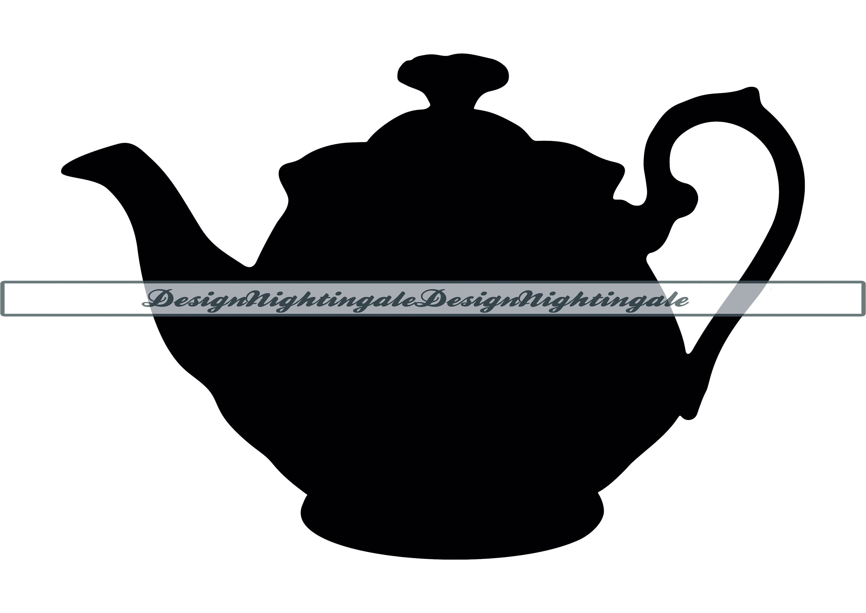 Teapot SVG Tea Pot SVG Tea Kettle SVG Teapot Clipart Etsy UK