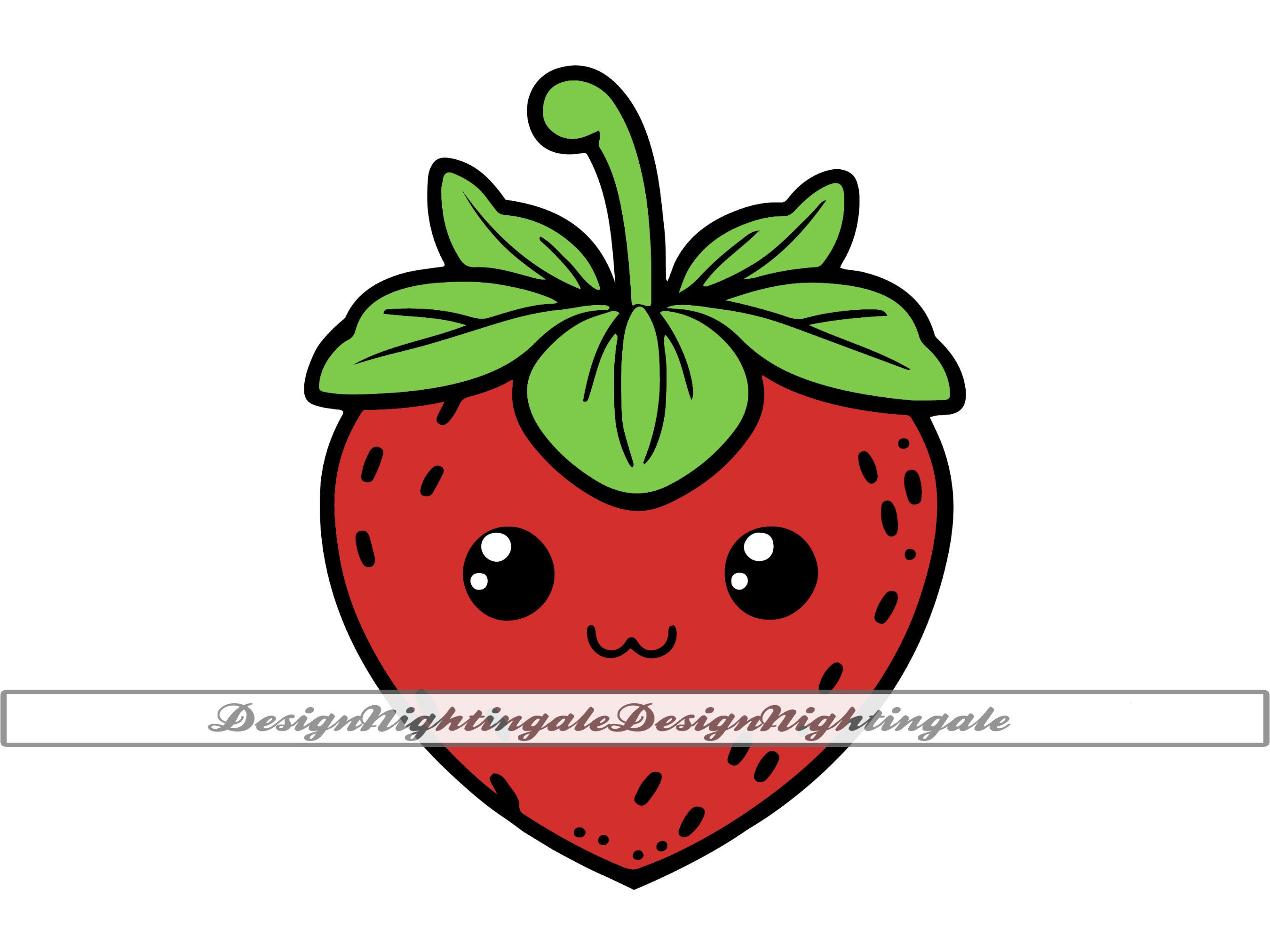 Kawaii Chocolate Strawberry Hearts Adorable Cartoon Sticker for Colorful  Valentine | MUSE AI