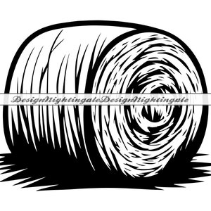 Hay Bale SVG, Hay SVG, Straw SVG, Farming Svg, Hay Clipart, Hay Files For Cricut, Hay Cut Files For Silhouette,Hay Dxf, Png, Eps, Hay Vector