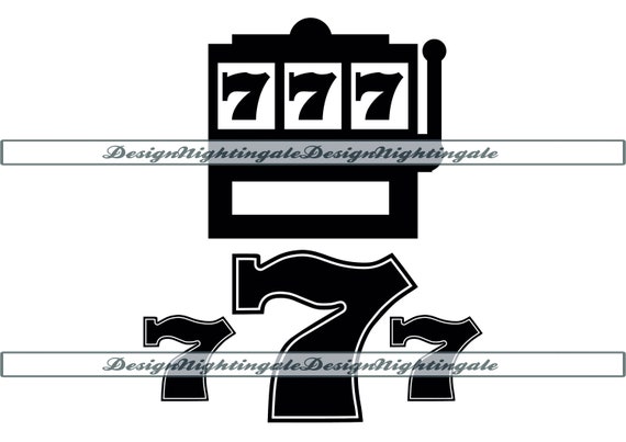 Slot Machine SVG Lucky Seven SVG Jackpot SVG Slot Machine - Etsy