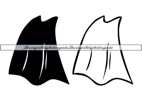 superhero cape clipart