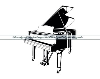 Vleugel SVG, muziek clipart vector (digitale bestanden)