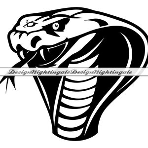 Cobra #2 SVG, slang SVG, cobra clipart, cobra-bestanden voor de Cricut, cobra gesneden bestanden voor silhouet, cobra dxf, cobra png, cobra eps, cobra vector