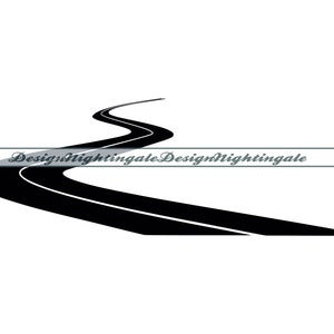 Road #2 SVG, Highway SVG, Road Clipart, Road Files For Cricut, Road Cut Files For Silhouette, Road DXF, Road Png, Road Eps, Road Vector