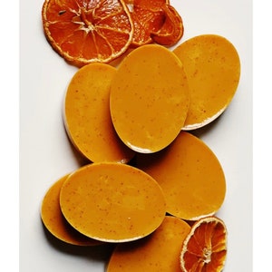 Orange Turmeric Face Bar | Essential oils |