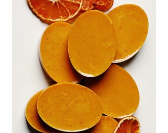 Orange Turmeric Face Bar | Essential oils |