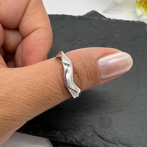 Adjustable Silver Ring, Dainty Silver Ring For Women, Open Ring, Adjustable Ring , Silver Thumb Ring , Gift for Her