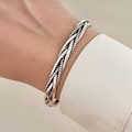 Adjustable Bangle For Women, Viking Bangle, Viking Goth Twist Knot Bracelet for Women, Gift for Her, Christmas Gift