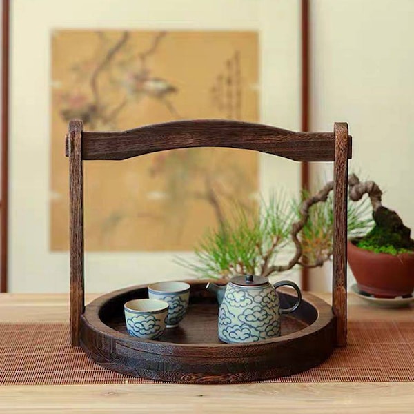 Japanese Tea Tray Etsy
