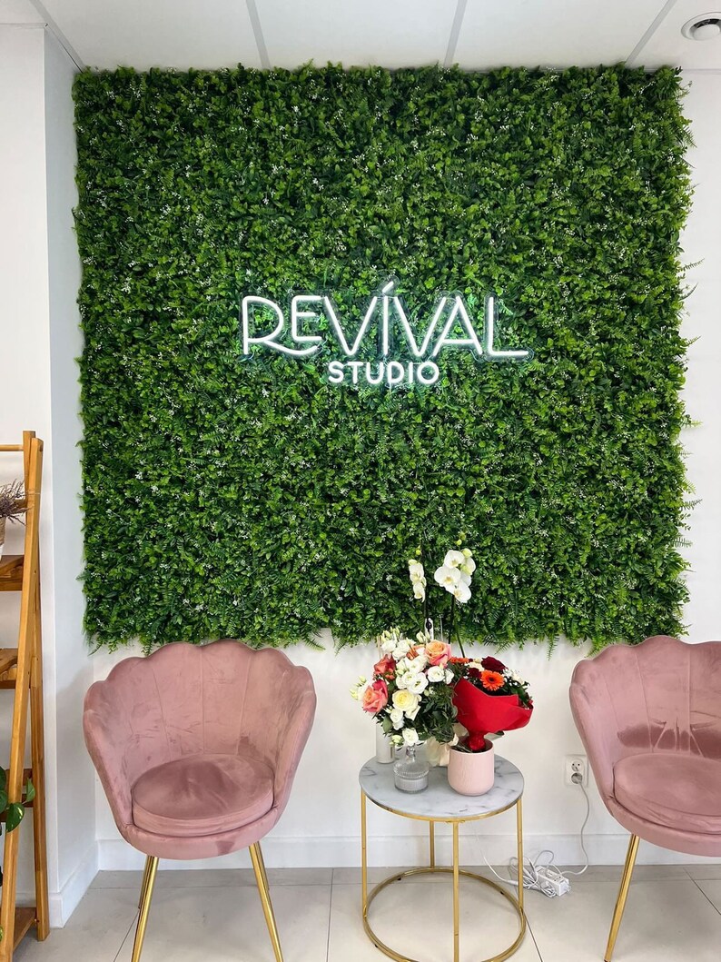 Custom Neon Sign Business Name Salon Sign Etsy