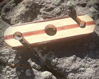Handcrafted Wooden Wine Caddy