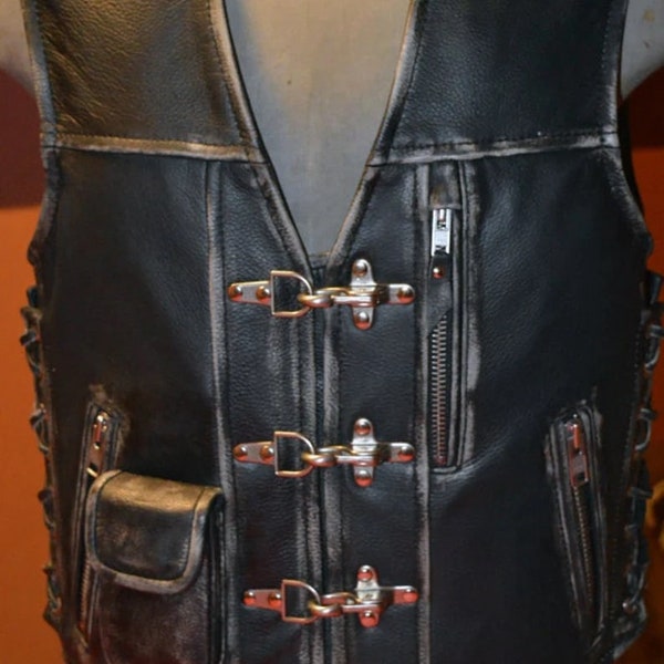 Leather Vest Pattern Etsy