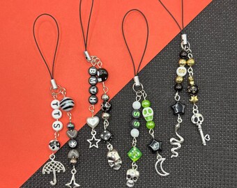 Zawieszki do telefonów z koralikami inspirowane Bring Me The Horizon