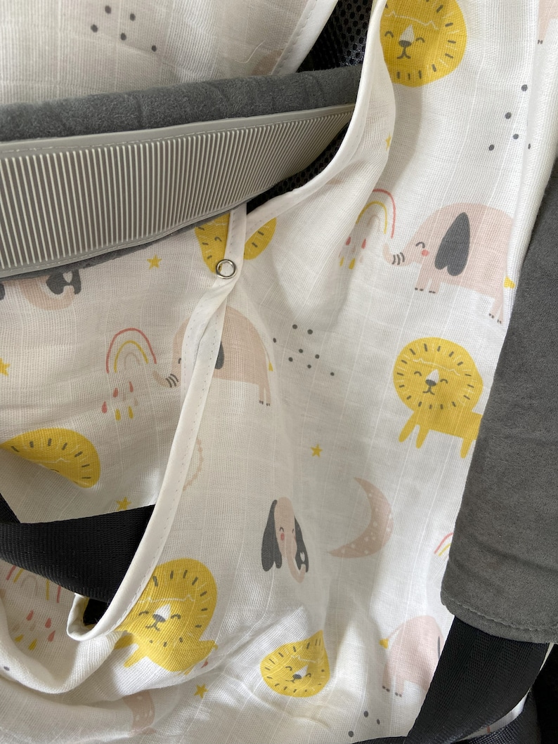 Easy Wash Children's Car Seat Cover & Liner 100 Cotton Easy to Clean