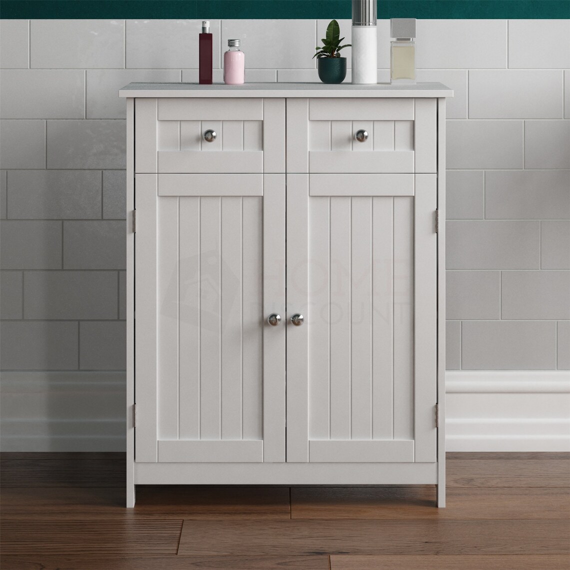 Bathroom Cabinet 2 Drawer 2 Door Storage Cupboard Unit - Etsy UK