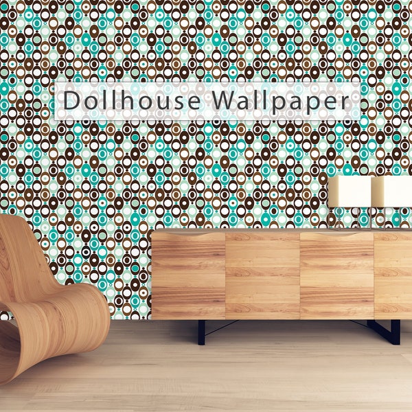 Dollhouse Wallpaper - Etsy