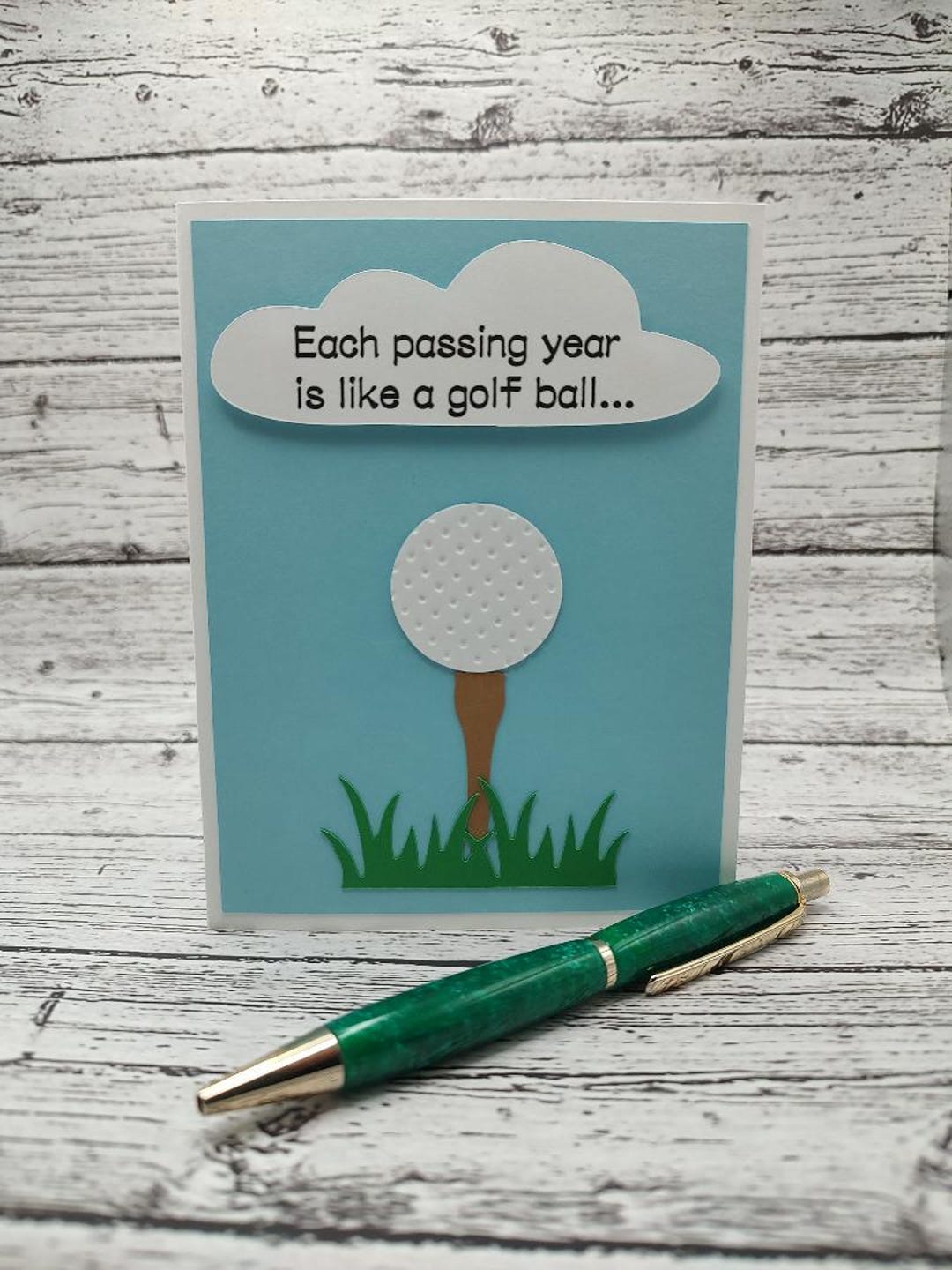 Funny Golf Birthday Card Sarcastic Golf Ball Design for the Golfer Etsy — free download
